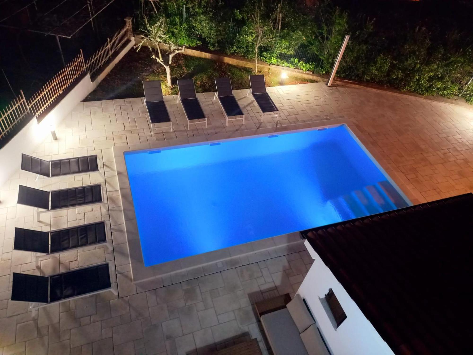 Big Swimming Pool Apartment Monvidal Pula Exteriér fotografie